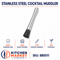 Stainless Steel Cocktail Muddler