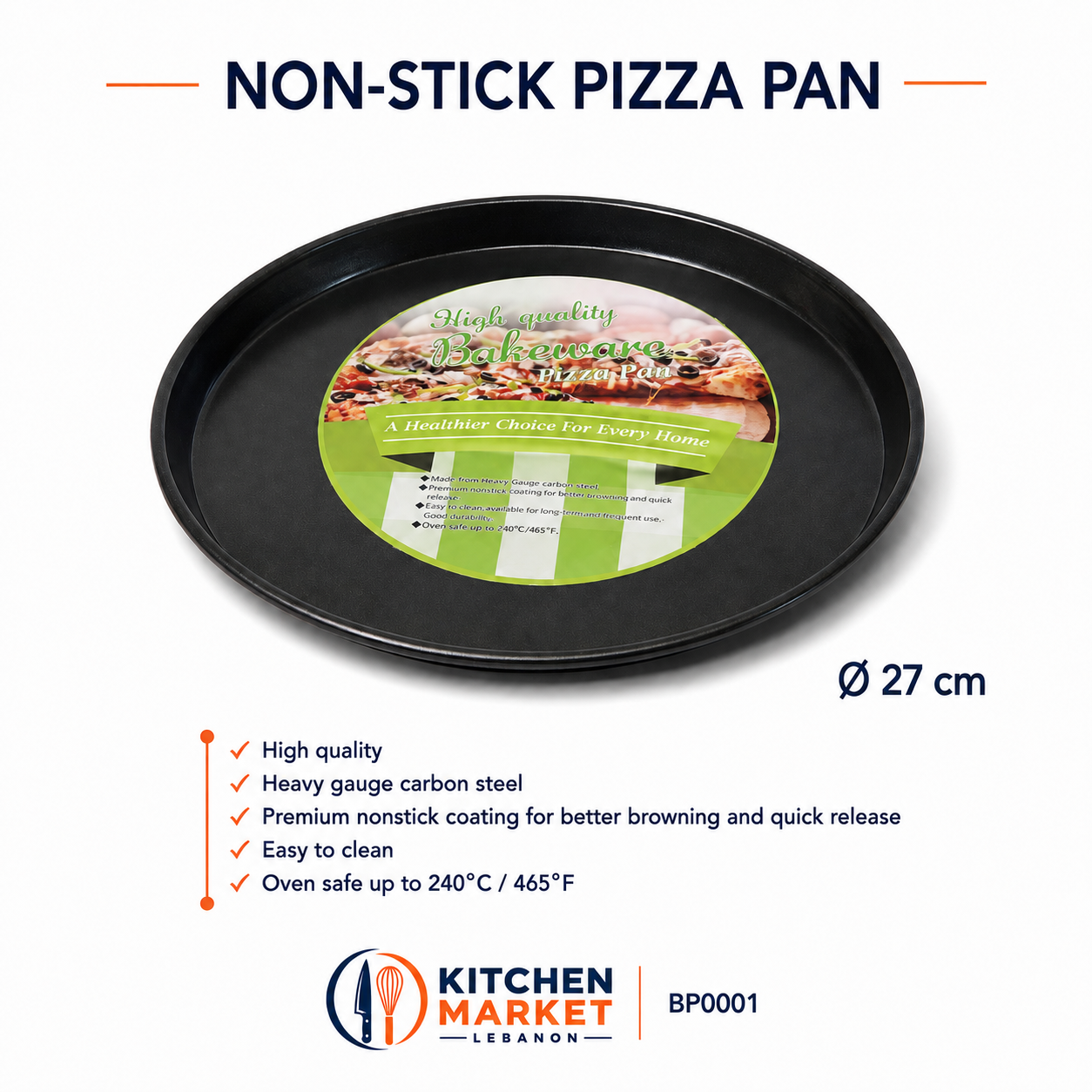 Non-Stick Pizza Pan