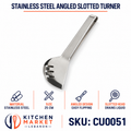 Stainless Steel Angled Slotted Turner