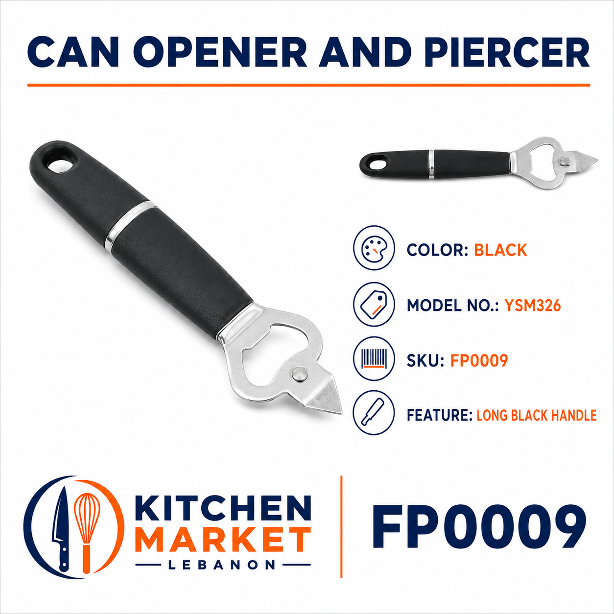 Can Opener and Piercer