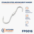 Stainless Steel Moving Meat Hanger