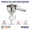 Stainless Steel Crepe Batter Dispenser