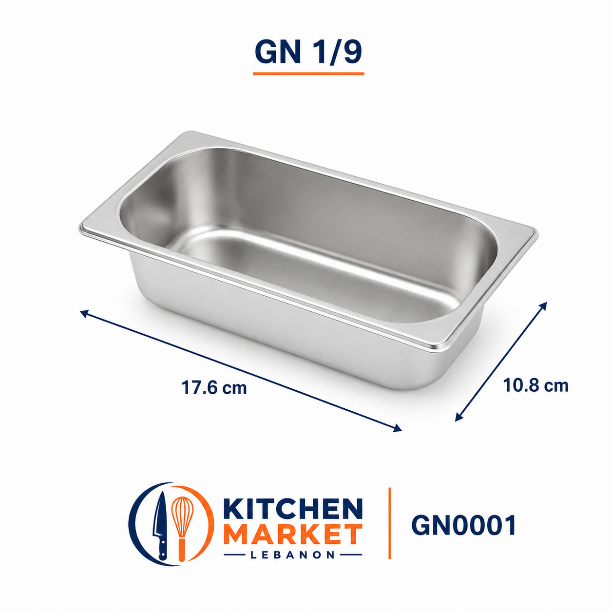 Stainless Steel GN Pan