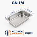 Stainless Steel GN Pan