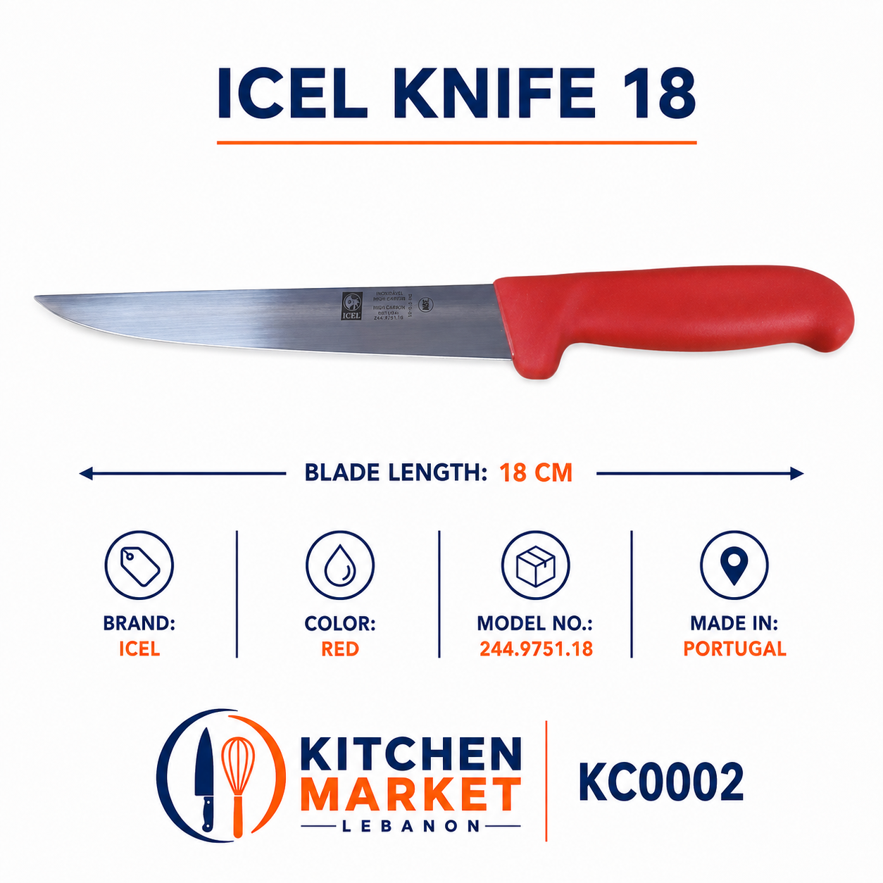 ICEL Knife 18