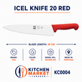 ICEL Knife 20 Red