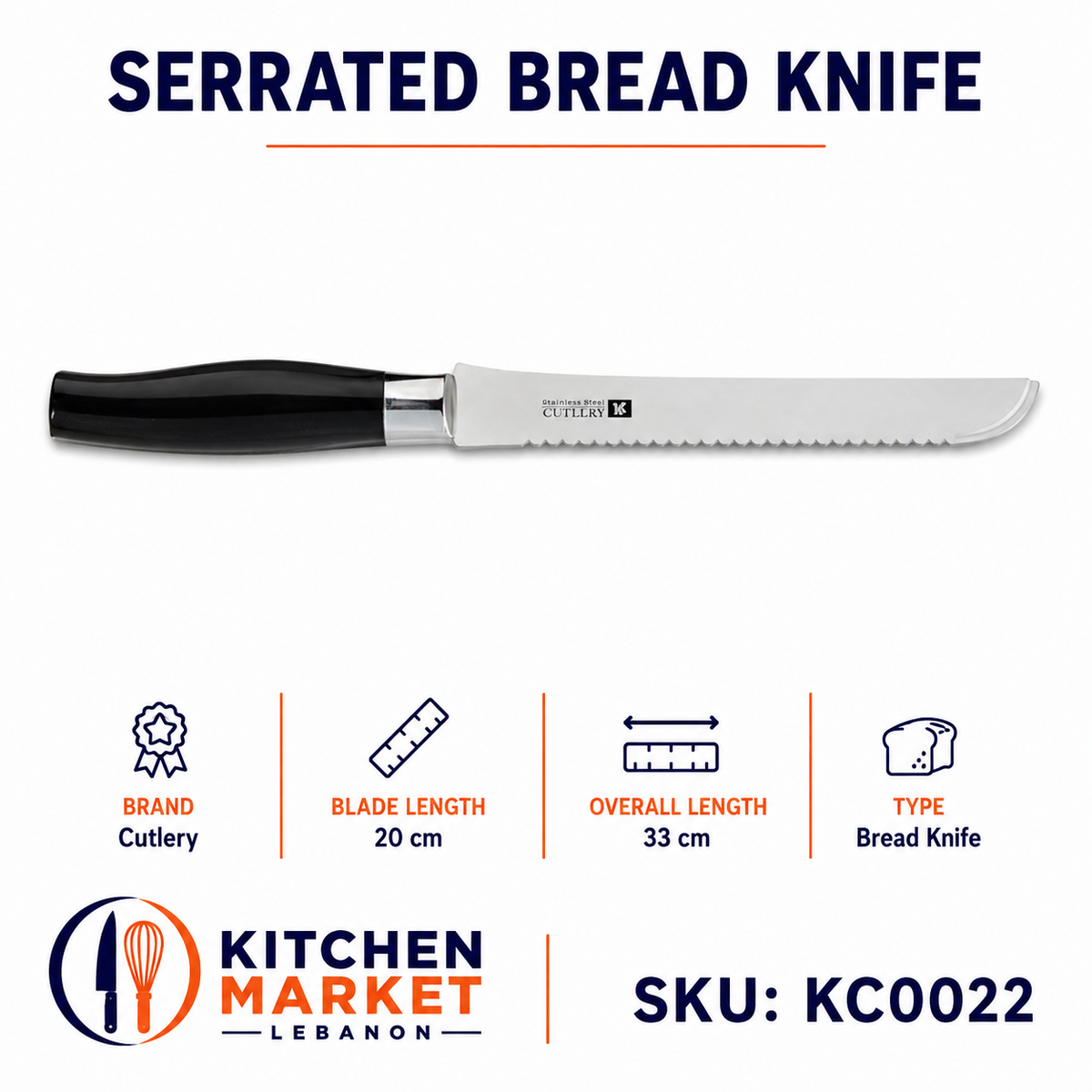 Serrated Bread Knife