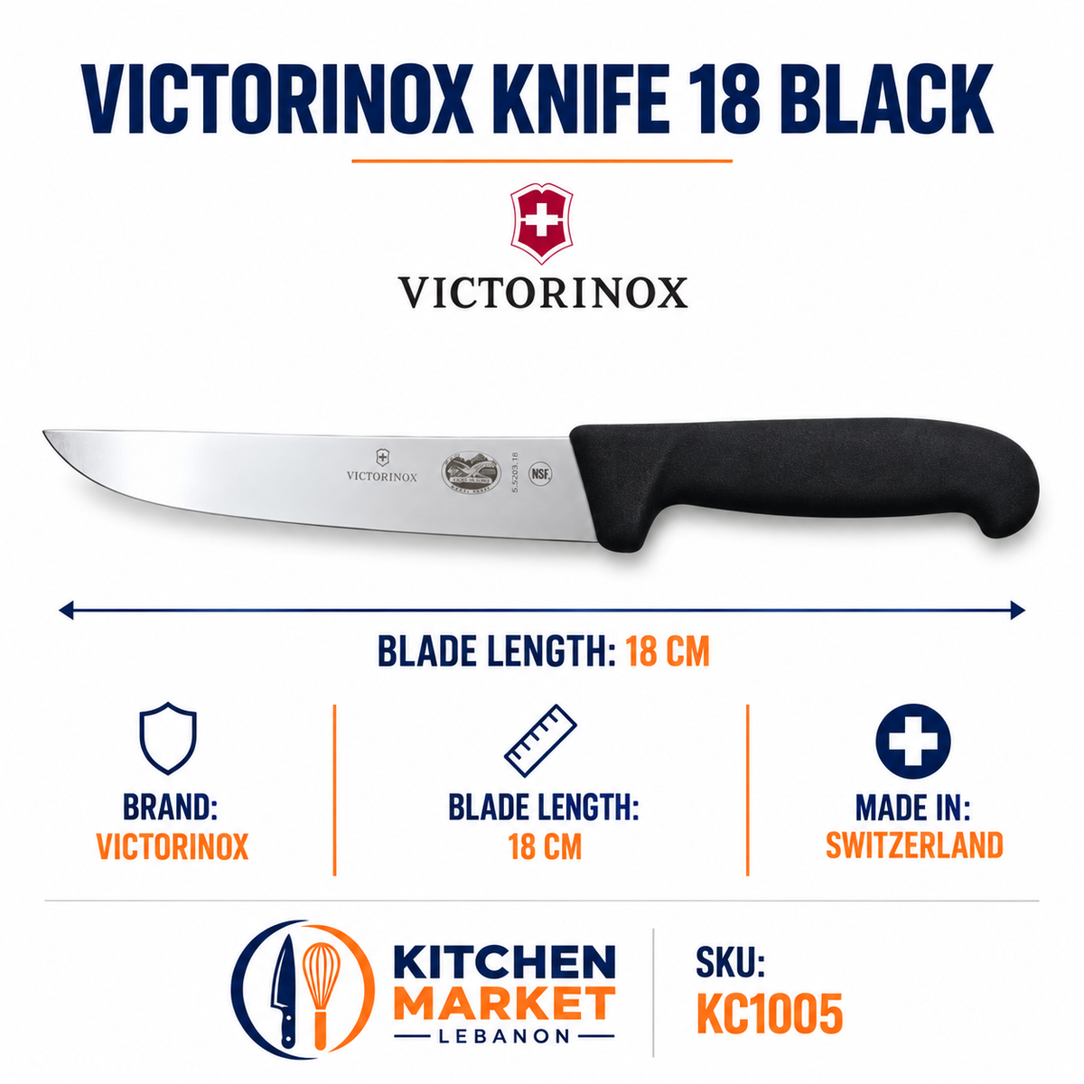 Victorinox Knife 5.5203.18 - KC1005