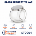 Glass Decorative Jar